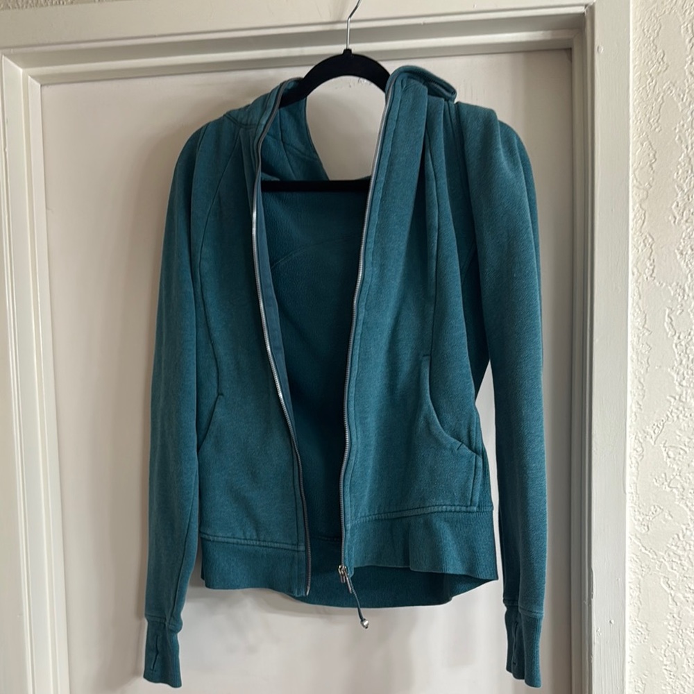 lululemon athletica Scuba full zip Blue Women's Hoodie